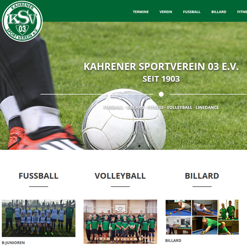 Webseite Kahrener Sportverein 03